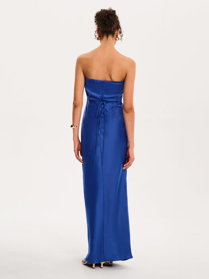Amdra Maxi Dress in Cobalt