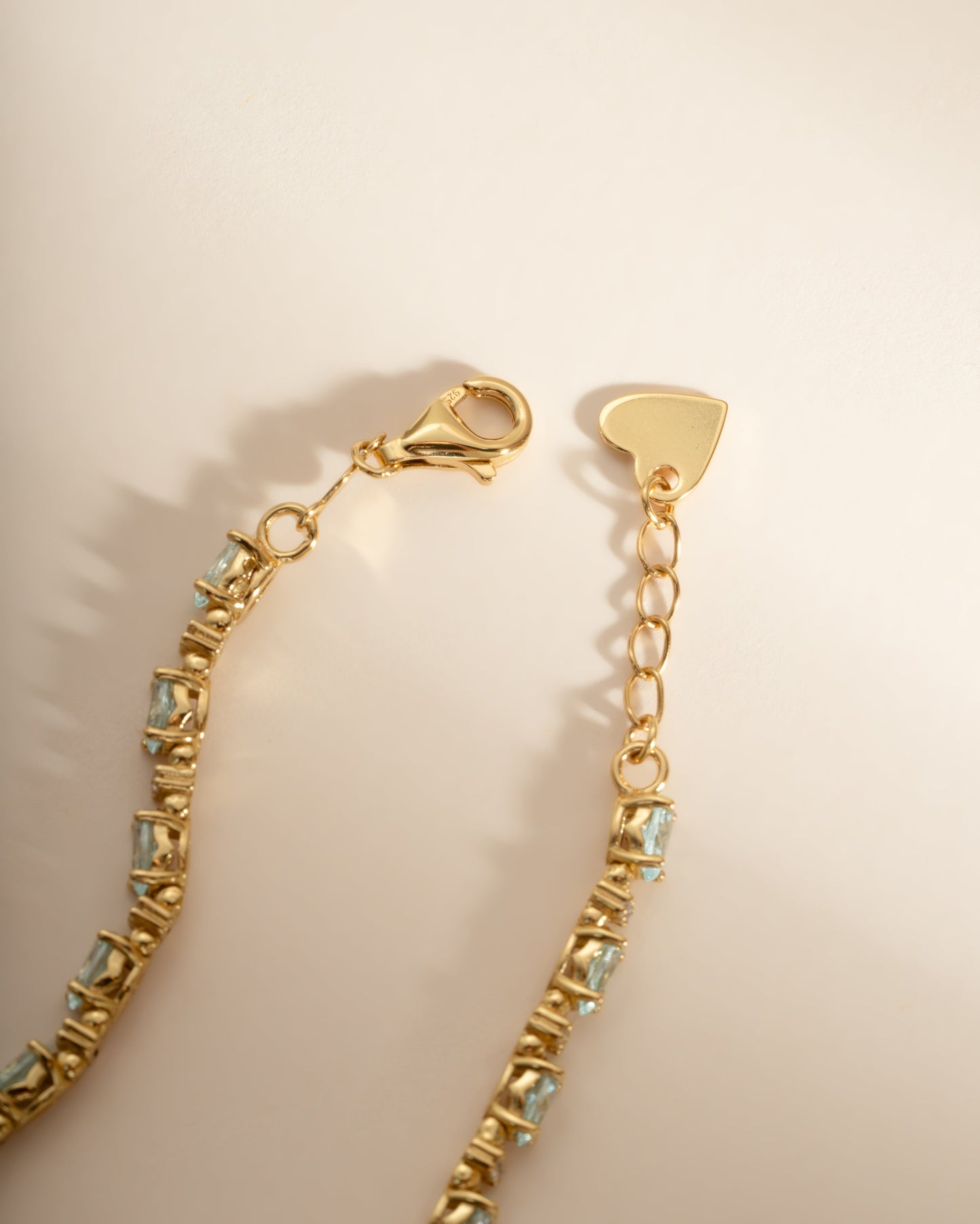 Aquamarine Tennis Bracelet