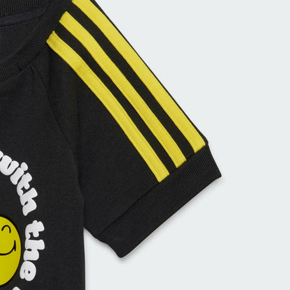Kids' adidas adidas Originals x Smiley World 3-Stripes Bodysuit Kids