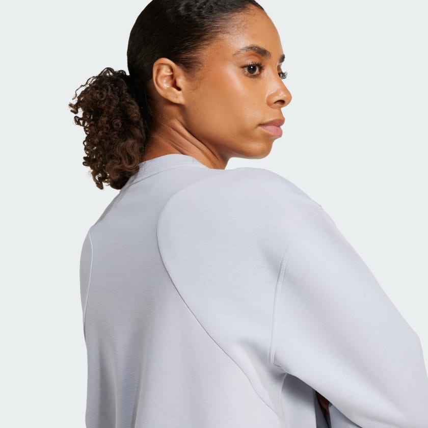 Women's adidas Designed-for-Training Warm-Up Crewneck Sweatshirt