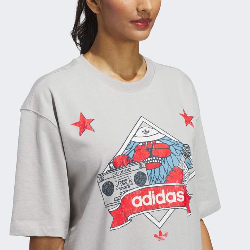 Women's adidas Lions Graphic Tee