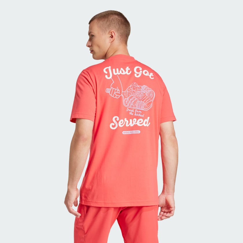 Men's adidas Pickleball Served Graphic Tee