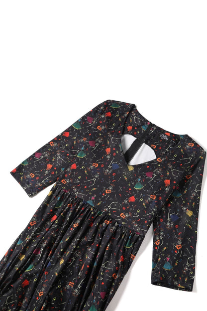 Billie Black Day Of The Dead Dress