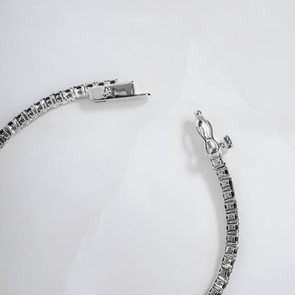 Black Tennis Bracelet