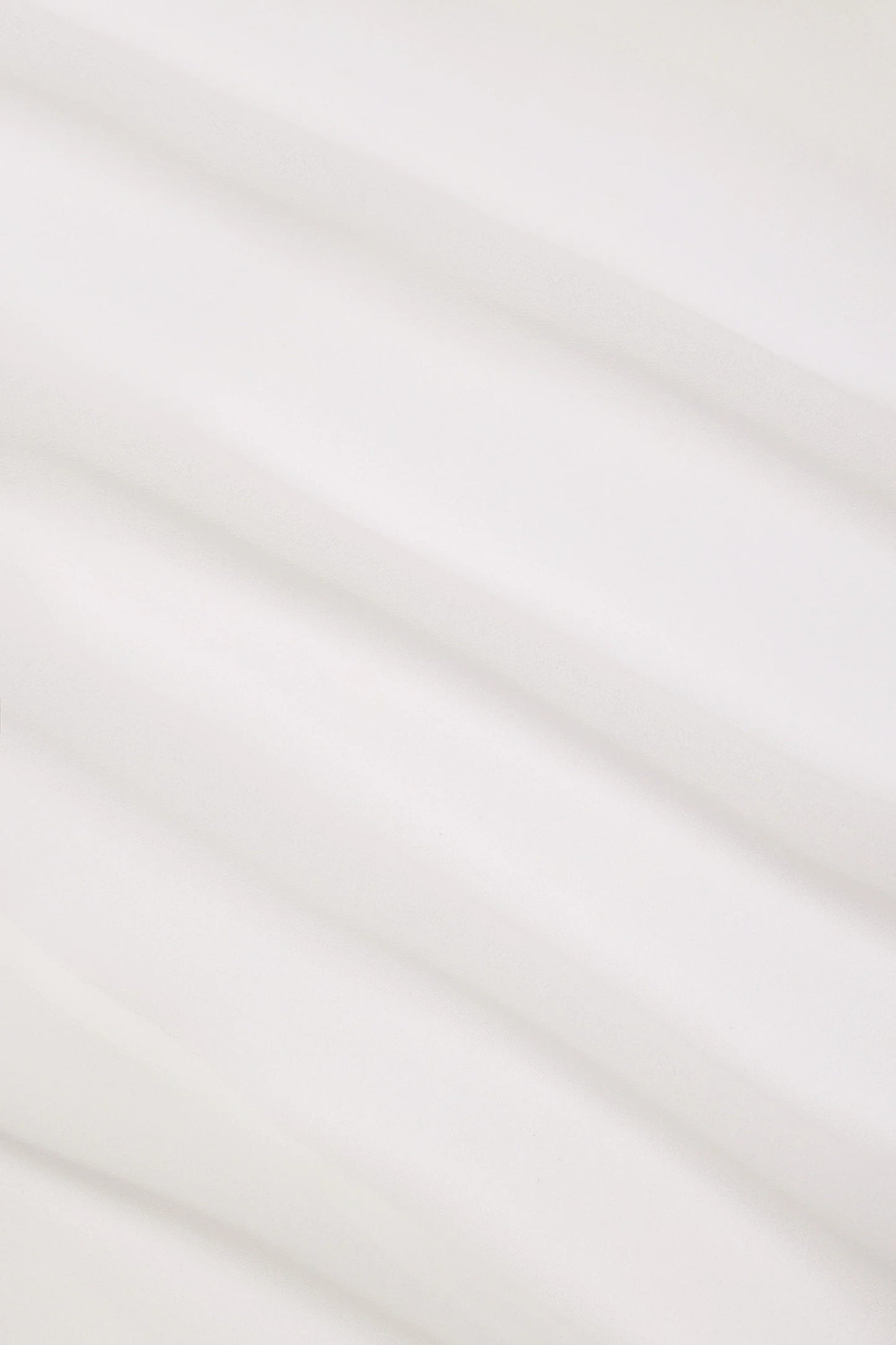 Cowl-Neck Mini Dress in White