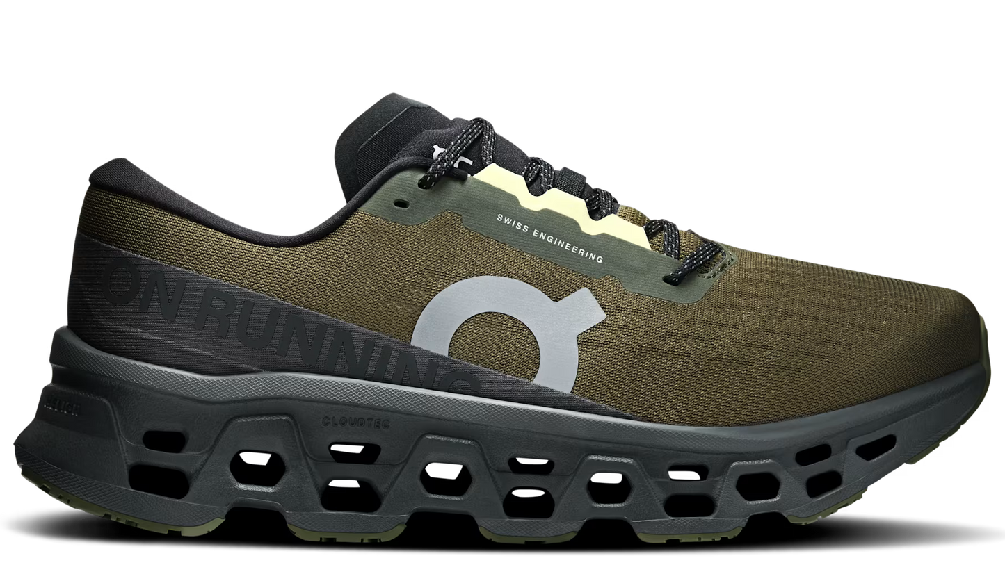 On Running Cloudmonster 3 Olive Eclipse