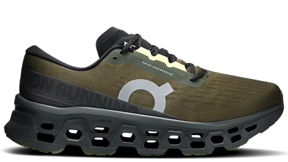 On Running Cloudmonster 3 Olive Eclipse