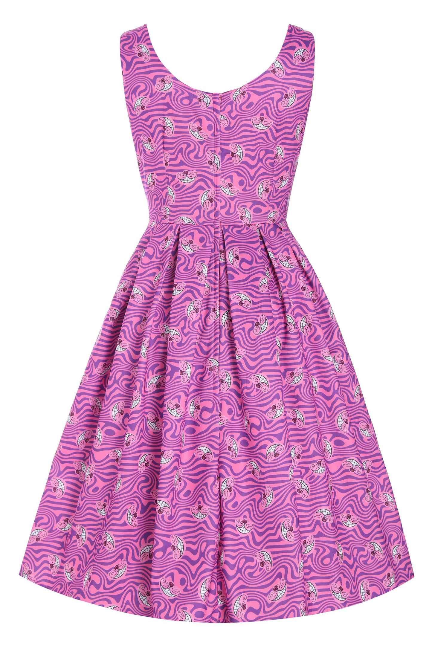 Amanda Pink Cheshire Cat Swing Dress