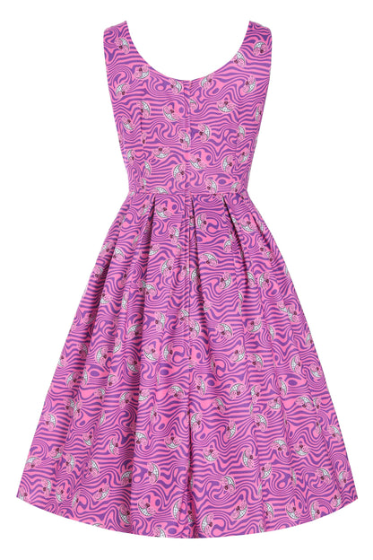 Amanda Pink Cheshire Cat Swing Dress