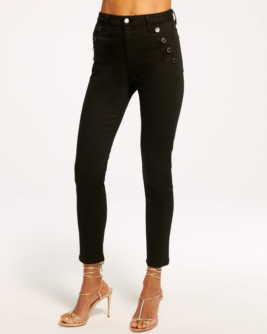 Helena High-Rise Skinny Jean | BLACK