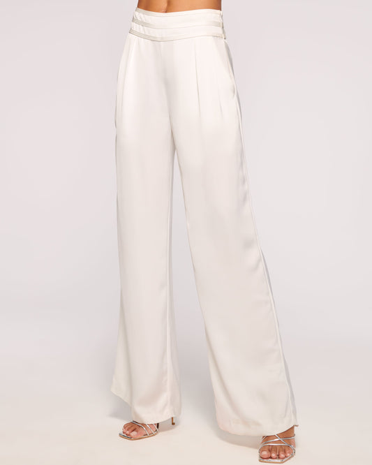 Joss Wide Leg Pant | IVORY