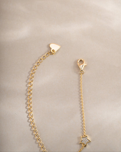 CZ Star Collar Necklace