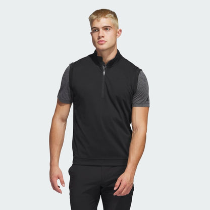 Men's adidas Elevated 1/4-Zip Pullover Vest