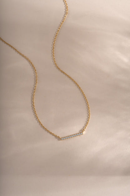 Dainty Bar Necklace