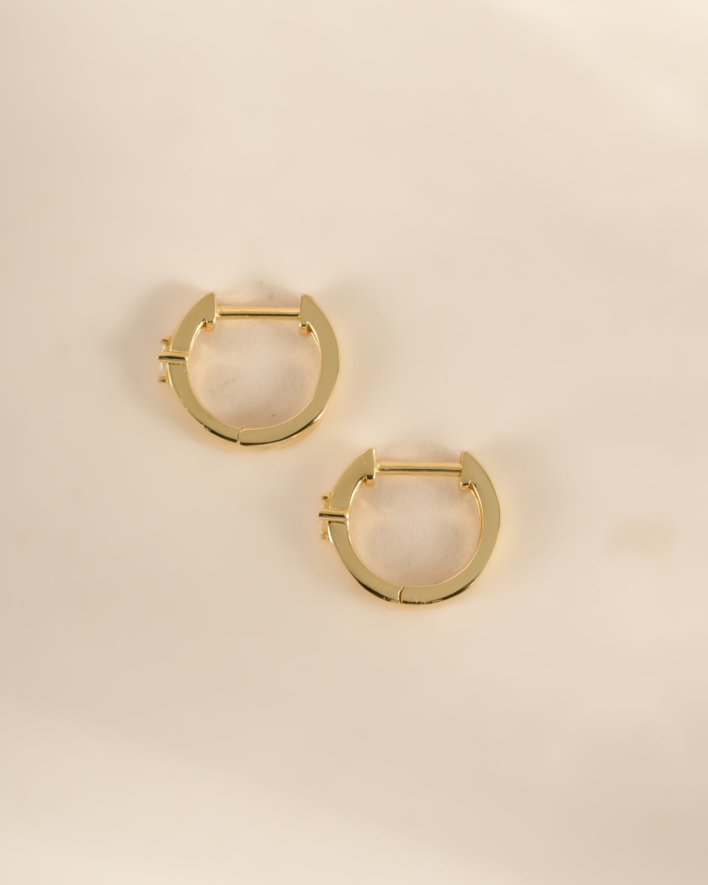 Bella Huggie Hoop Earrings