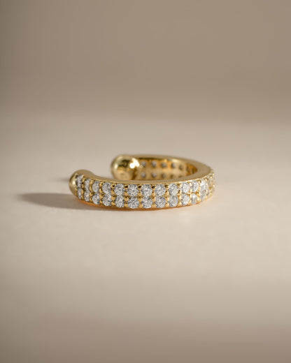 Double Row CZ Ear Cuff