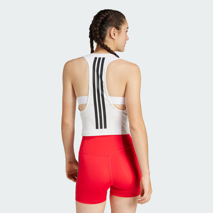 Women's adidas Power 3-Stripes Racerback Bra Tank Top