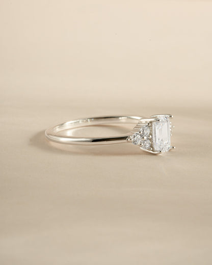 Emerald Cut Stacking Ring