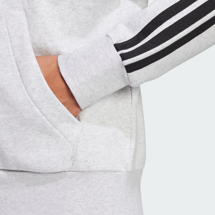 Men's adidas Essentials 3-Stripes Fleece Hoodie