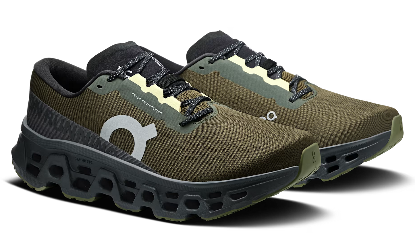 On Running Cloudmonster 3 Olive Eclipse