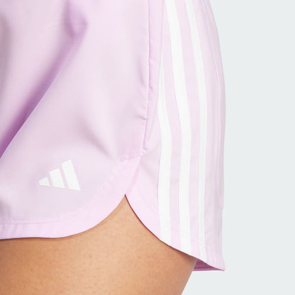 Women's adidas Pacer Training 3-Stripes Woven High-Rise Shorts