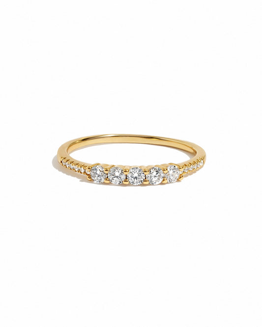 5 Stone CZ Ring
