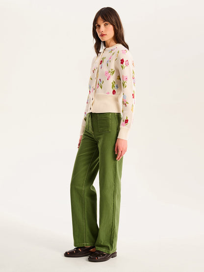 Flynn Floral Cardigan