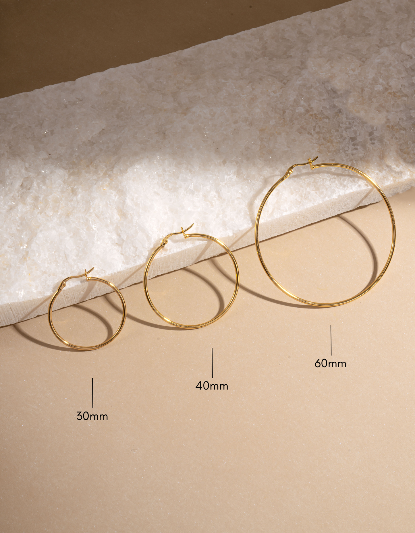 30mm Classic Hoops