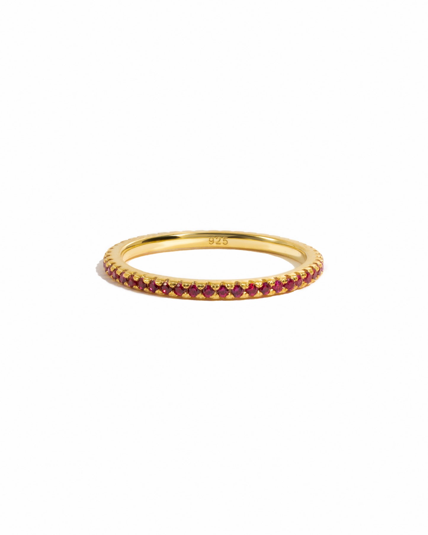 Birthstone Eternity Rings