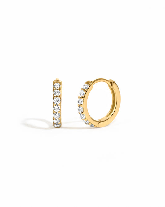8mm Diamond Huggies (Multiple Sizes Available)