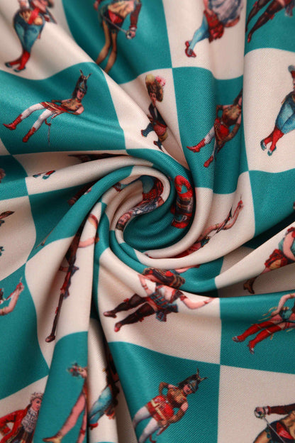 Amanda Green Vintage Circus Swing Dress