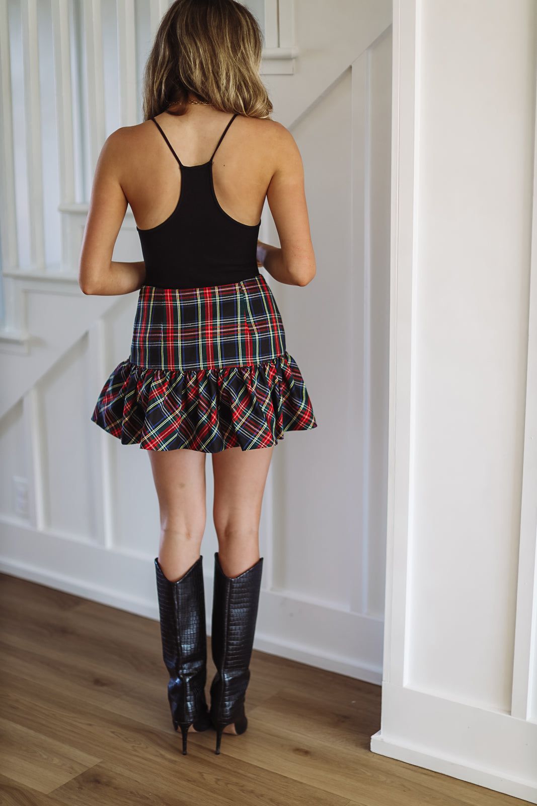 No Regrets Mini Skirt - Black