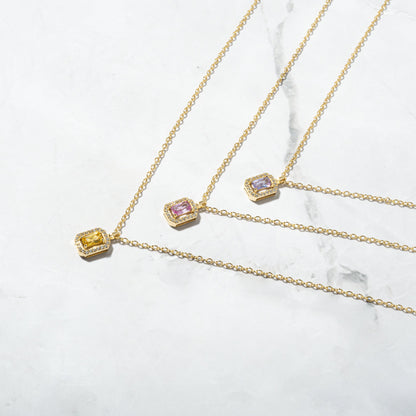 Baguette Necklace