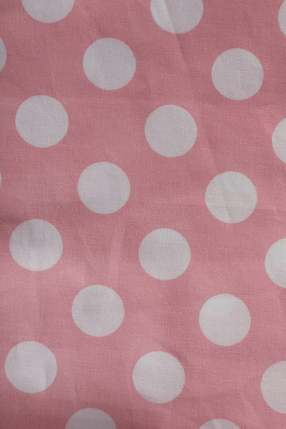 Blair Light Pink Polka Dot Mesh Dress