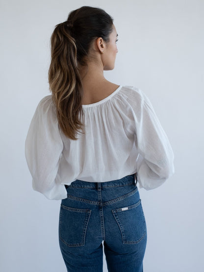 Aly Top in White