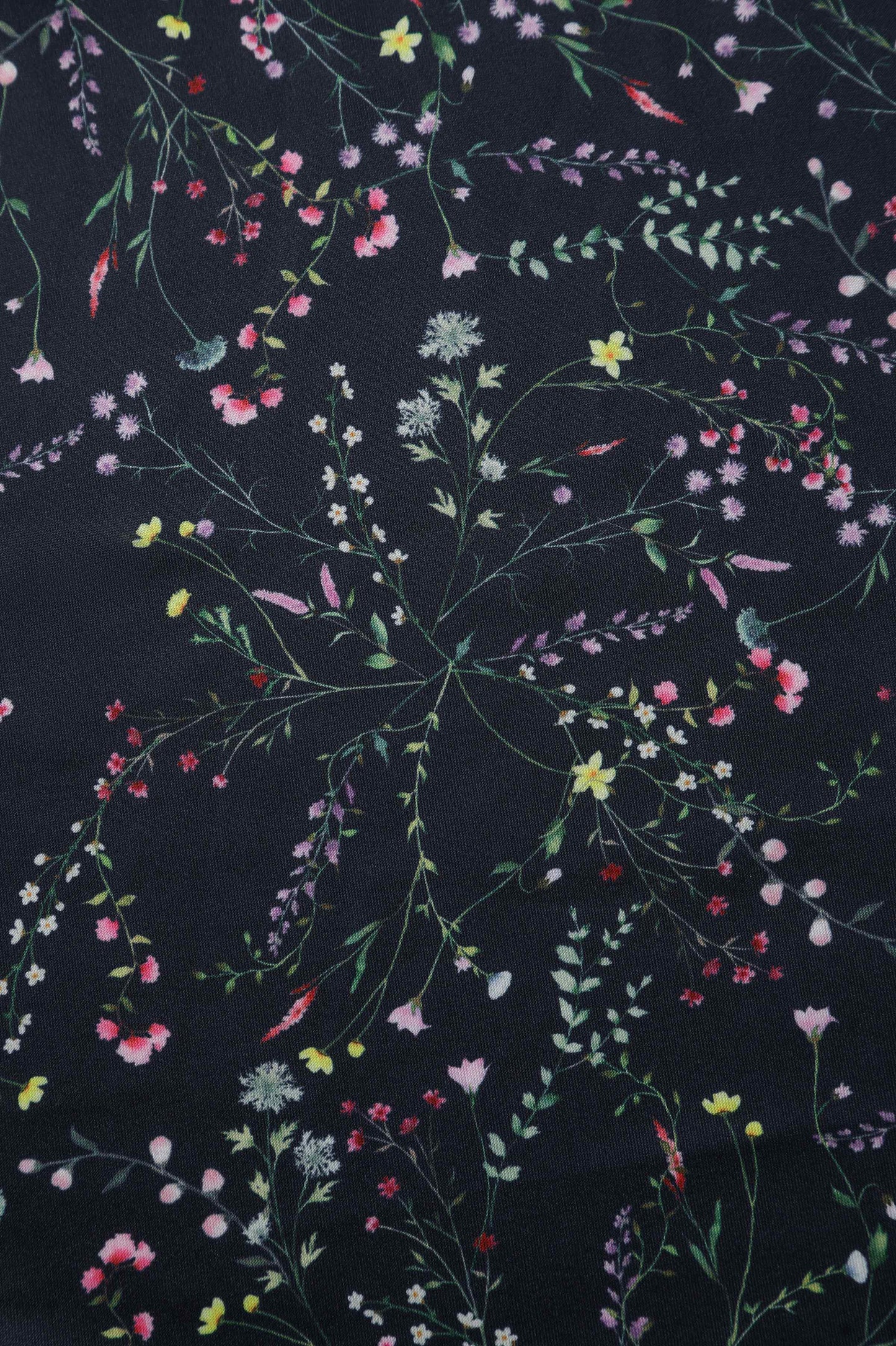 Amanda Navy Blue Meadow Dress