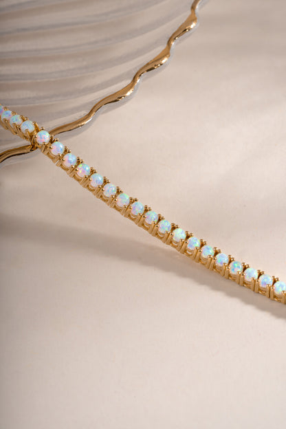 Opal Tennis Bracelet