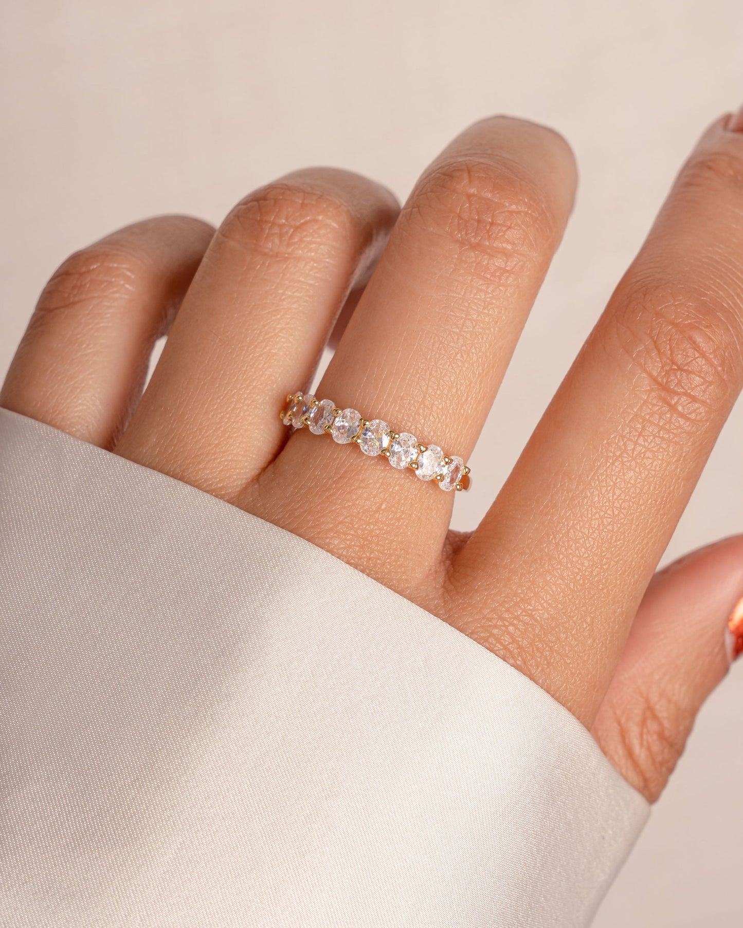 Oval Diamond Ring