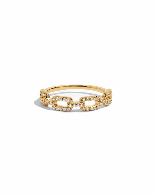 Pavé Link Ring