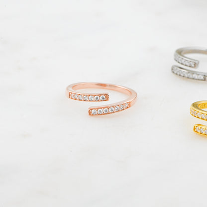 Spiral Studded Ring