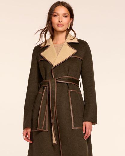 Josie Wool Blend Belted Coat