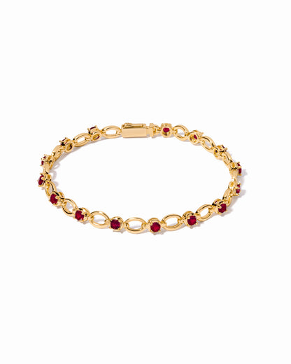 Ruby Lilly Tennis Bracelet