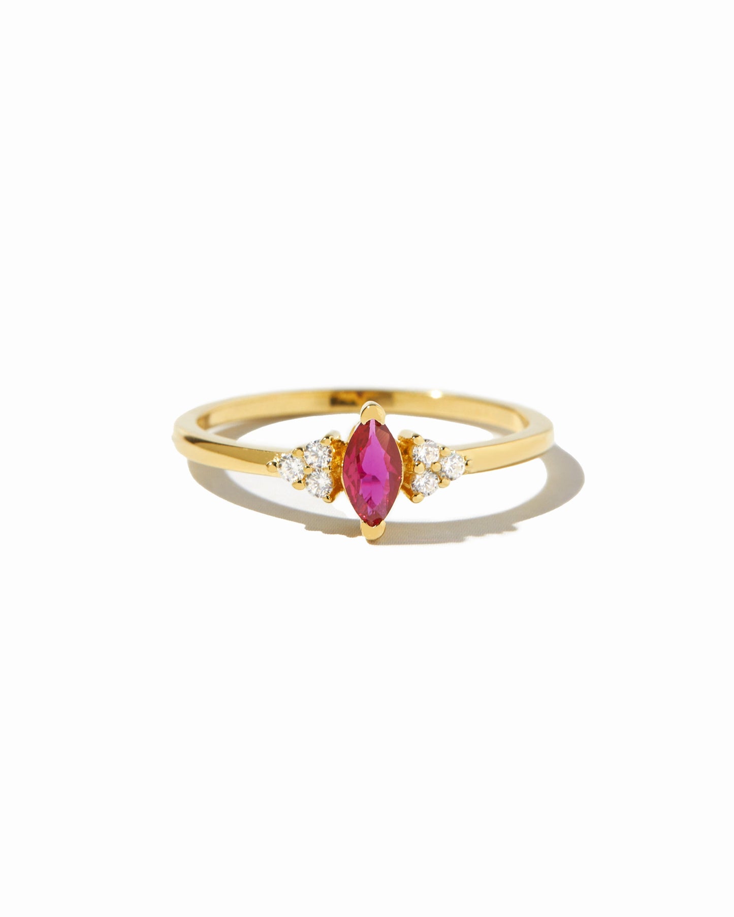 Ruby Marquise Ring