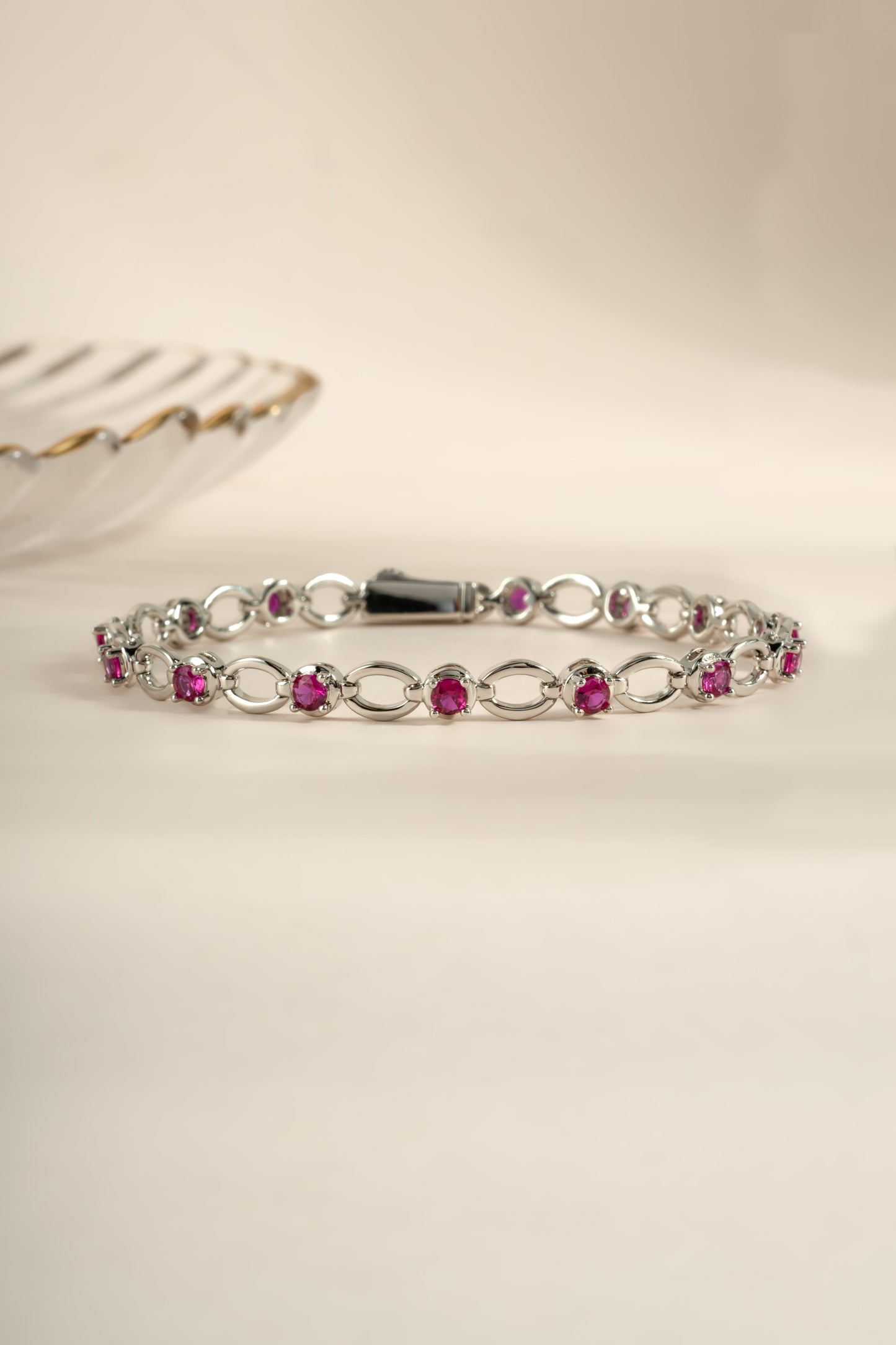 Ruby Lilly Tennis Bracelet