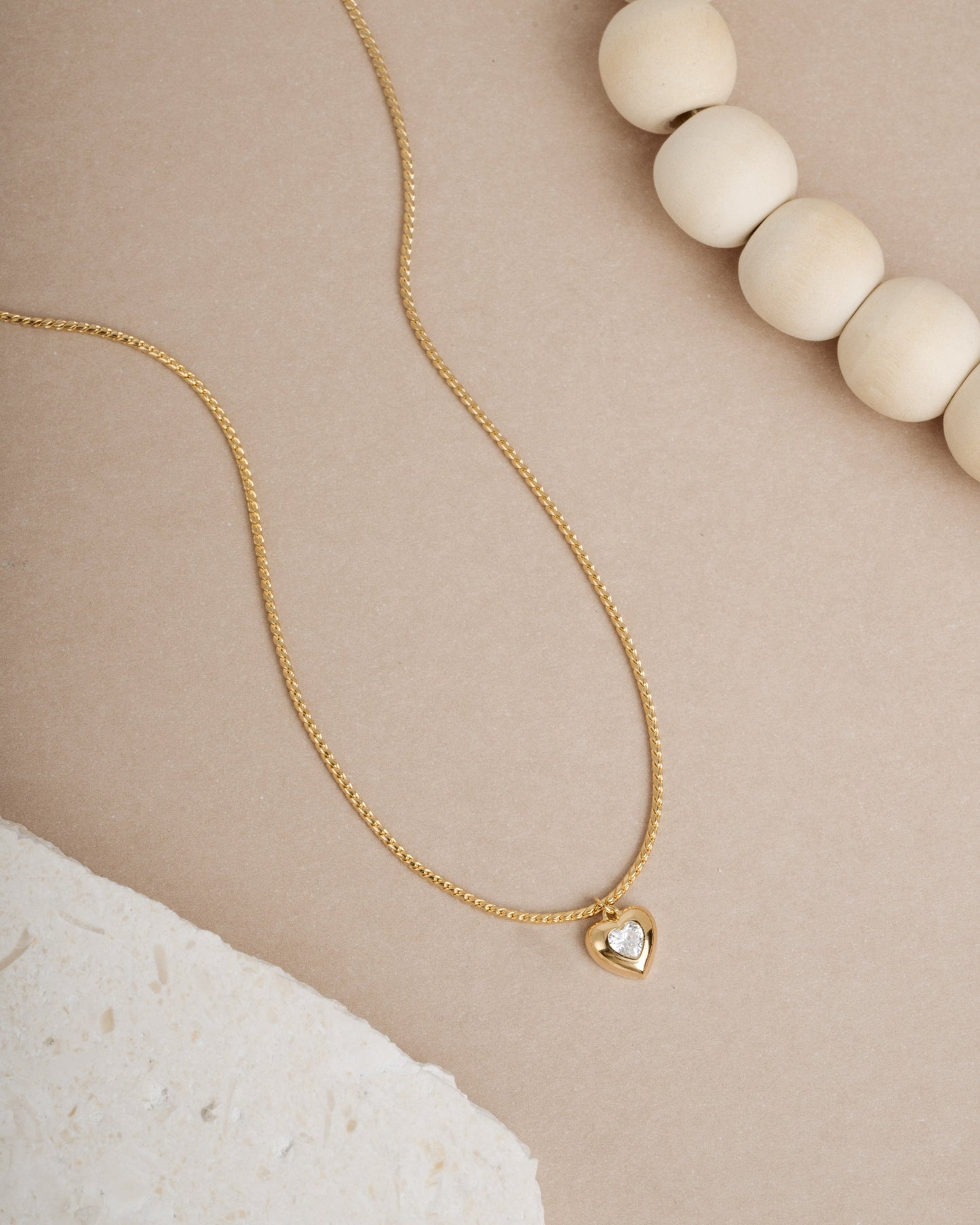 Stephy Heart Pendant Necklace