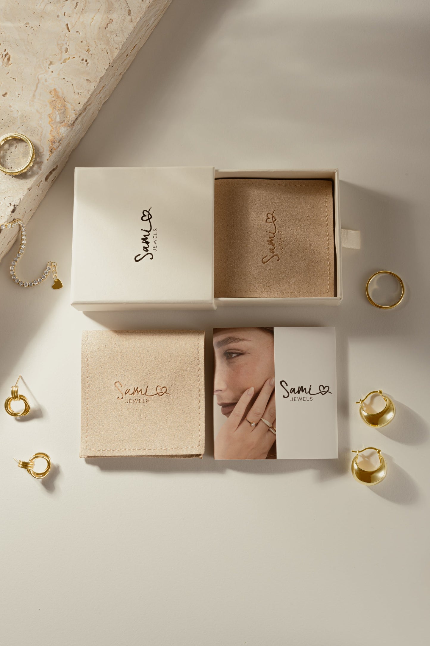Pavé Huggie Earrings