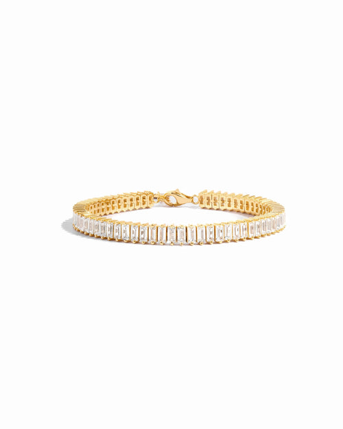 Julie Baguette Tennis Bracelet