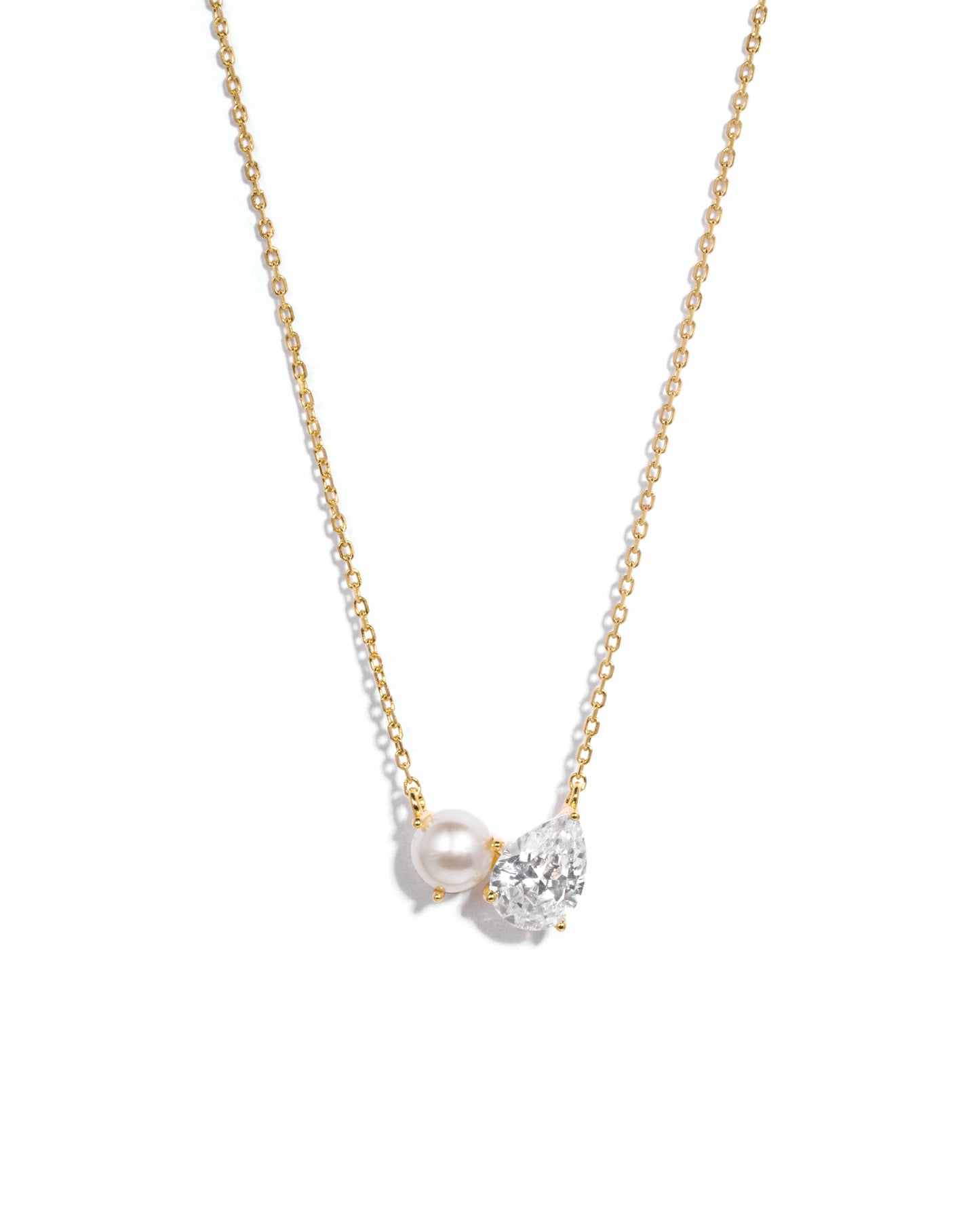 Toi et Moi Pearl Necklace