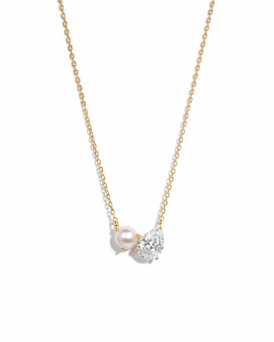 Toi et Moi Pearl Necklace