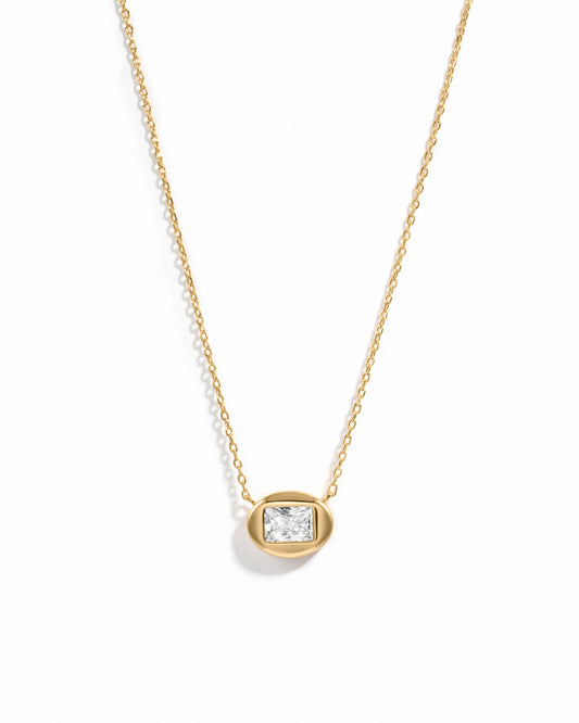 Valerie Bubble Bezel Necklace